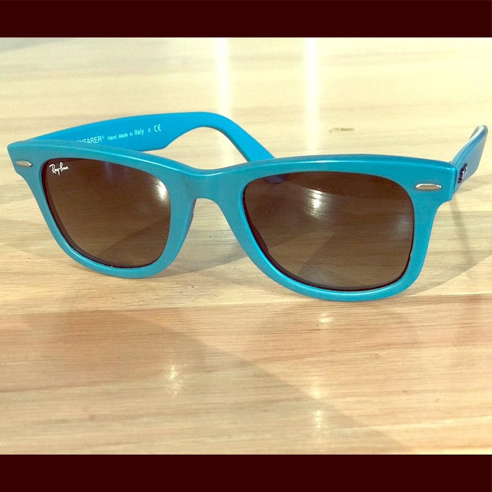 Ray-Ban Wayfarer teal sunglasses Ray Ban authentic